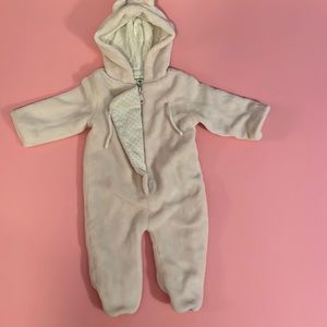 Angel Dear 0-3 month infant fleece suit.